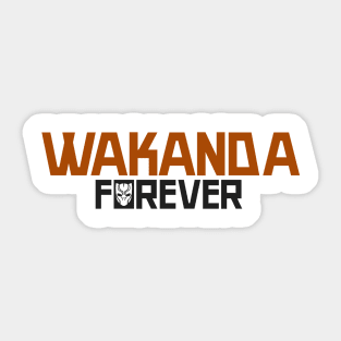 Wakanda Forever, chadwick boseman shirt Sticker